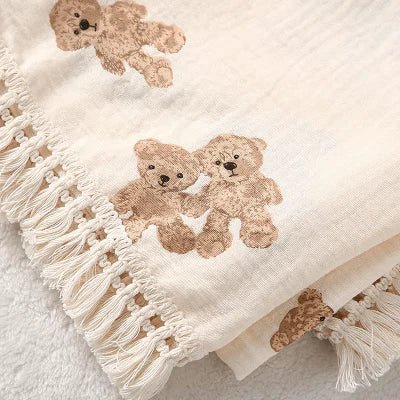 COUVERTURE BEBE - BabyBlanket™ - Ours - fais dodo bébé