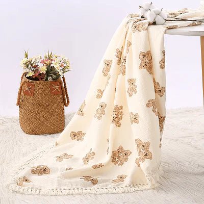 COUVERTURE BEBE - BabyBlanket™ - Ours - fais dodo bébé