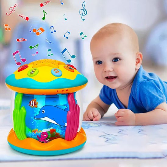 bebe veilleuse musicale images vie marine