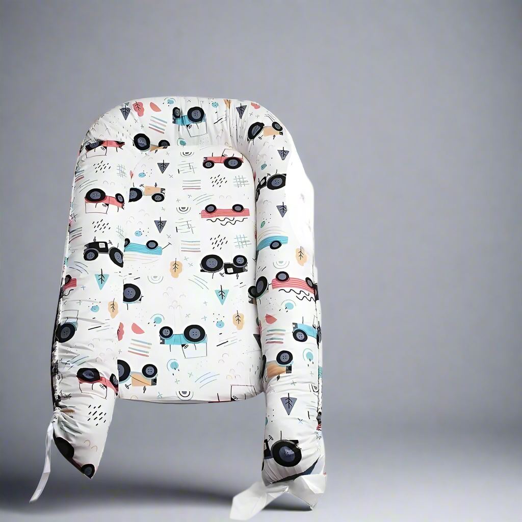 Berceau Bébé - NidPortableBébé™ - Voiture Bleue - fais dodo bébé