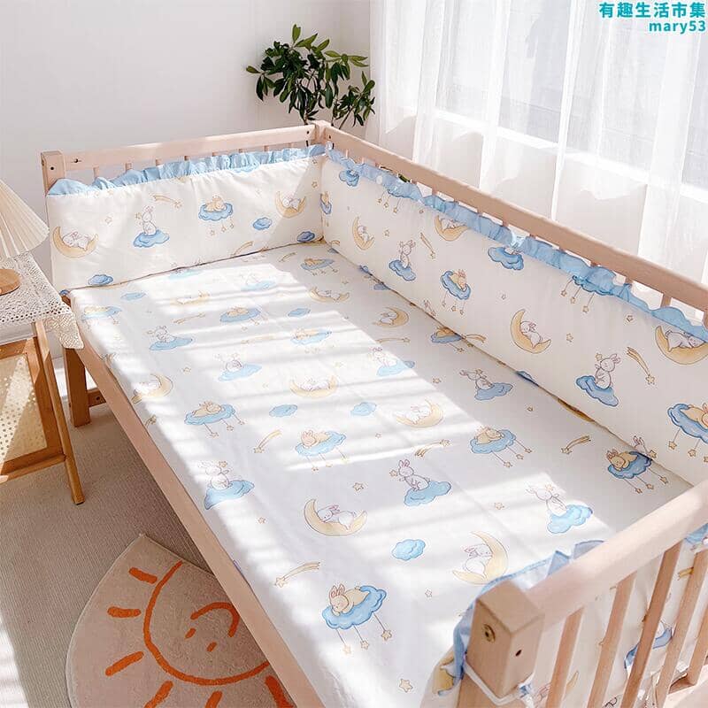 LINGE DE LIT BEBE - DouxSommeil™ - Bonne Nuit Lapin - fais dodo bébé