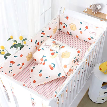 LINGE DE LIT BEBE - DouxSommeil™ - Cerises - fais dodo bébé