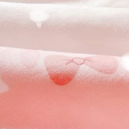 LINGE DE LIT BEBE - DouxSommeil™ - Cerises & Lapins - fais dodo bébé