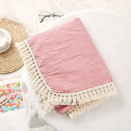COUVERTURE BEBE - BabyBlanket™ - Rose - fais dodo bébé
