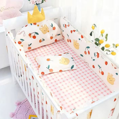 LINGE DE LIT BEBE - DouxSommeil™ - Cerises - fais dodo bébé