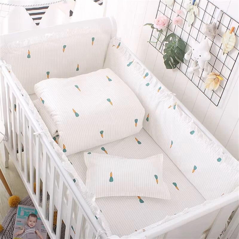 LINGE DE LIT BEBE - DouxSommeil™ - Carottes - fais dodo bébé