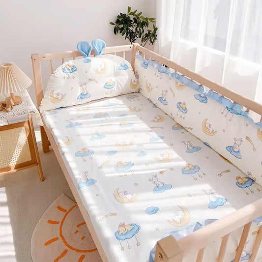 LINGE DE LIT BEBE - DouxSommeil™ - Bonne Nuit Lapin - fais dodo bébé