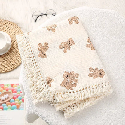 COUVERTURE BEBE - BabyBlanket™ - Ours - fais dodo bébé