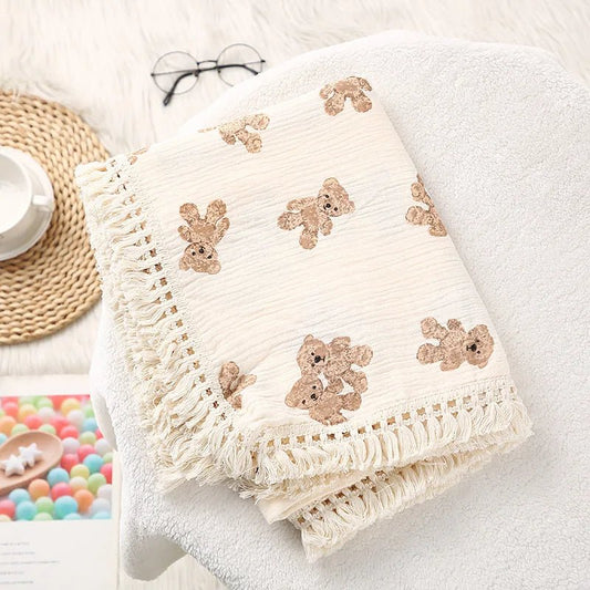 COUVERTURE BEBE - BabyBlanket™ - Ours - fais dodo bébé