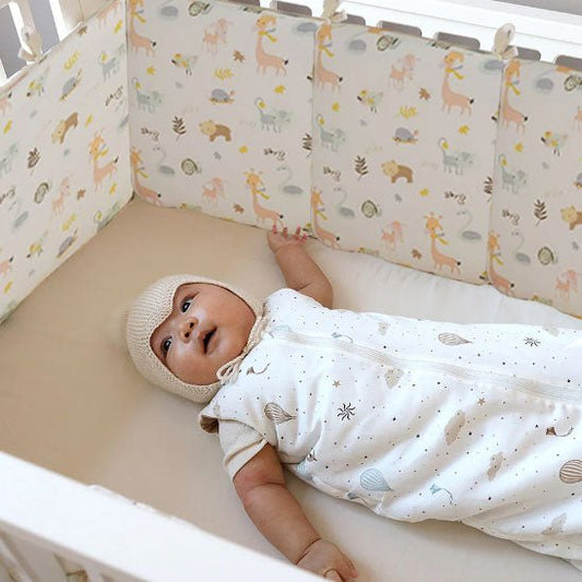 bebe couche berceau tour de lit safari
