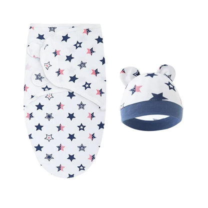 couverture bebe chapeau etoiles