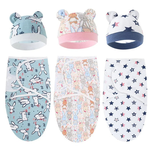 couverture bebe chapeau trois modeles