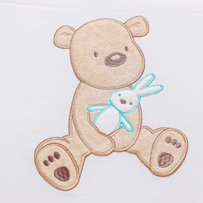 ourson avec toutou lapin