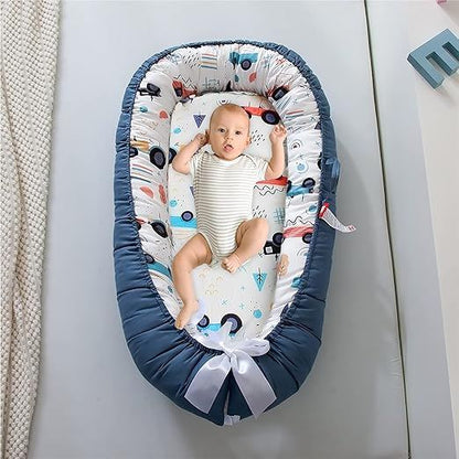 Berceau Bébé - NidPortableBébé™ - Voiture Bleue - fais dodo bébé
