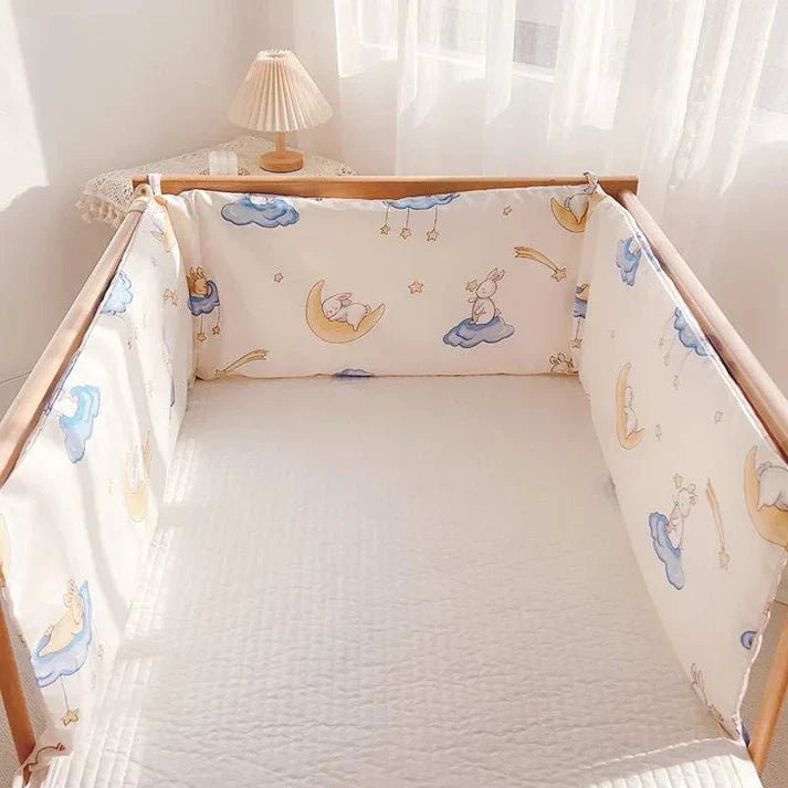 LINGE DE LIT BEBE - DouxSommeil™ - Bonne Nuit Lapin - fais dodo bébé